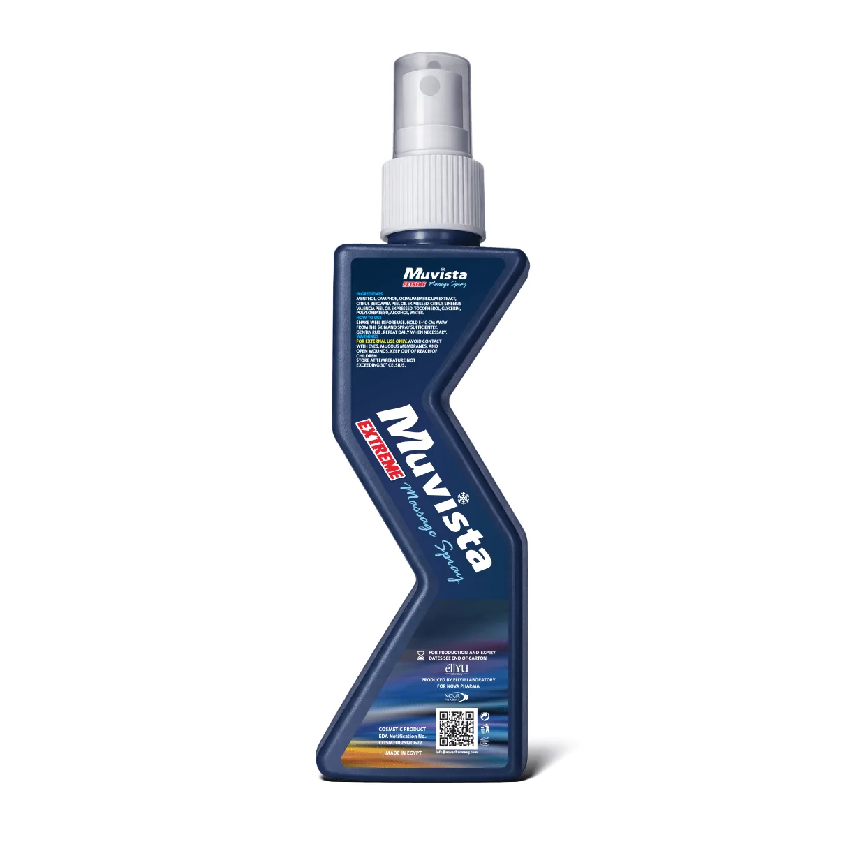Muvista Extreme Massage Spray 100 ml package