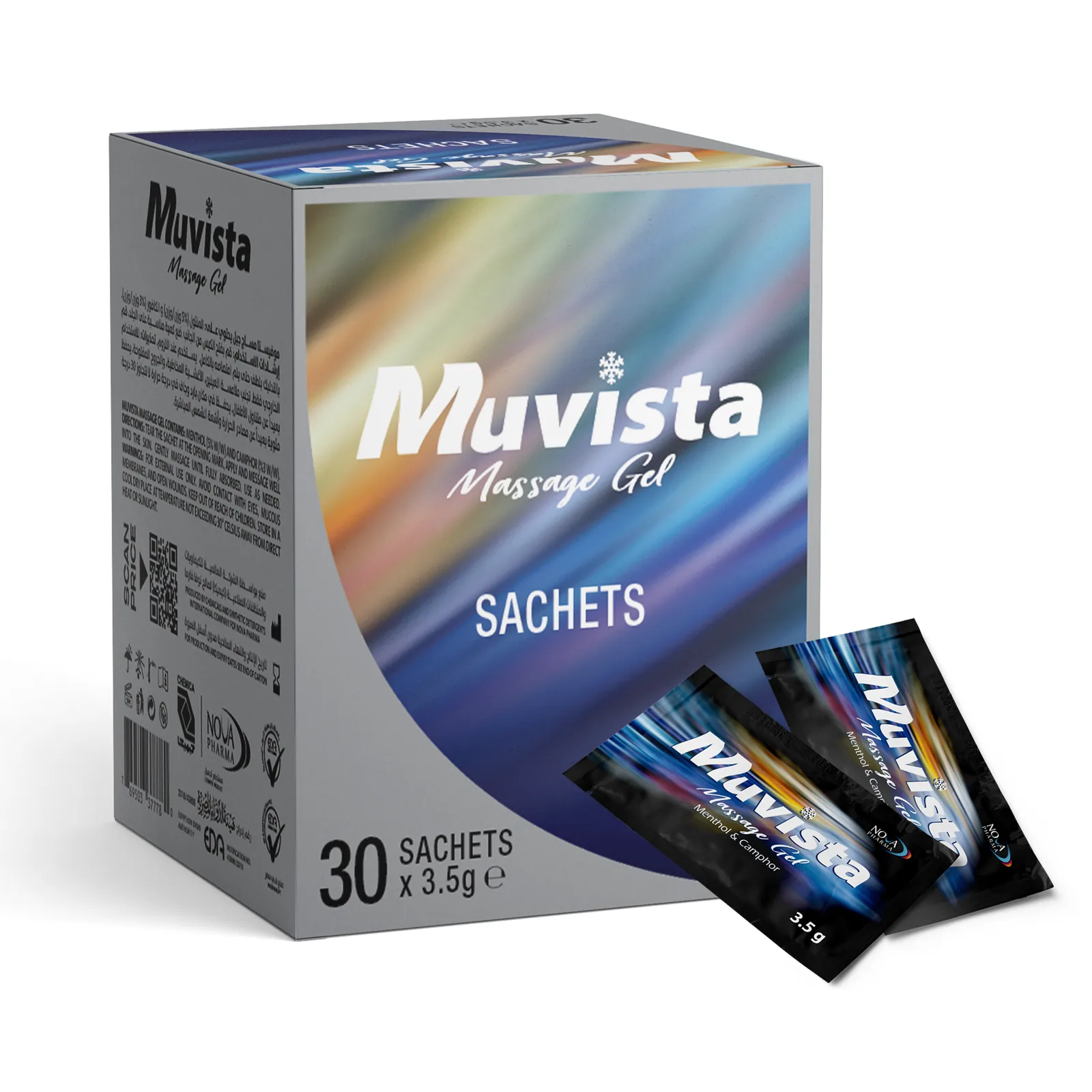 Muvista Massage Gel Sachet 3.5g